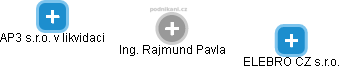  Rajmund P. - Vizualizace  propojení osoby a firem v obchodním rejstříku