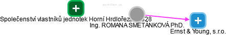 ROMANA SMETÁNKOVÁ - Vizualizace  propojení osoby a firem v obchodním rejstříku