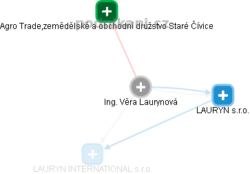 Věra Laurynová - Vizualizace  propojení osoby a firem v obchodním rejstříku