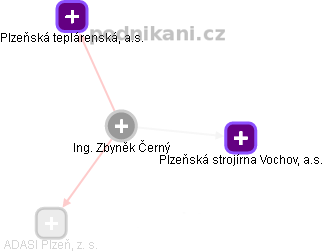 Zbyněk Černý - Vizualizace  propojení osoby a firem v obchodním rejstříku