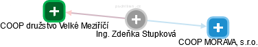 Zdeňka Stupková - Vizualizace  propojení osoby a firem v obchodním rejstříku
