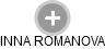 INNA ROMANOVA - Vizualizace  propojení osoby a firem v obchodním rejstříku