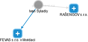Ivan Syladiy - Vizualizace  propojení osoby a firem v obchodním rejstříku