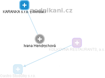 Ivana Hendrychová - Vizualizace  propojení osoby a firem v obchodním rejstříku