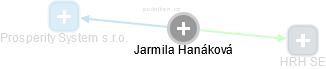  Jarmila H. - Vizualizace  propojení osoby a firem v obchodním rejstříku