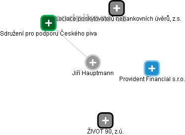 Jiří Hauptmann - Vizualizace  propojení osoby a firem v obchodním rejstříku