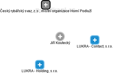 Jiří Koutecký - Vizualizace  propojení osoby a firem v obchodním rejstříku