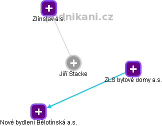 Jiří Stacke - Vizualizace  propojení osoby a firem v obchodním rejstříku