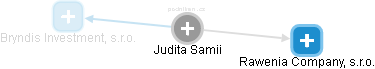  Judita S. - Vizualizace  propojení osoby a firem v obchodním rejstříku