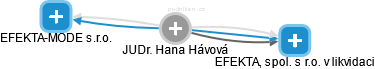 Hana Hávová - Vizualizace  propojení osoby a firem v obchodním rejstříku