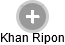 Khan Ripon - Vizualizace  propojení osoby a firem v obchodním rejstříku