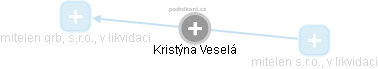  Kristýna V. - Vizualizace  propojení osoby a firem v obchodním rejstříku