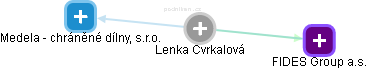  Lenka C. - Vizualizace  propojení osoby a firem v obchodním rejstříku
