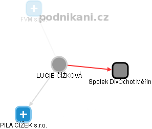  Lucie Č. - Vizualizace  propojení osoby a firem v obchodním rejstříku