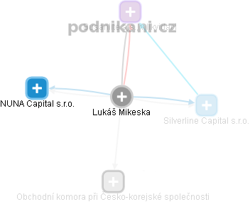 Lukáš Mikeska - Vizualizace  propojení osoby a firem v obchodním rejstříku