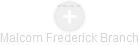 Malcom Frederick Branch - Vizualizace  propojení osoby a firem v obchodním rejstříku