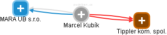 Marcel Kubík - Vizualizace  propojení osoby a firem v obchodním rejstříku