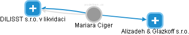  Mariara C. - Vizualizace  propojení osoby a firem v obchodním rejstříku