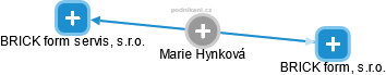 Marie Hynková - Vizualizace  propojení osoby a firem v obchodním rejstříku
