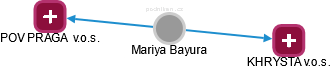 Mariya Bayura - Vizualizace  propojení osoby a firem v obchodním rejstříku