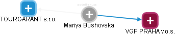 Mariya Bushovska - Vizualizace  propojení osoby a firem v obchodním rejstříku