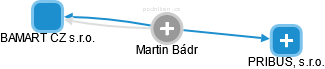 Martin Bádr - Vizualizace  propojení osoby a firem v obchodním rejstříku