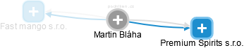 Martin Bláha - Vizualizace  propojení osoby a firem v obchodním rejstříku