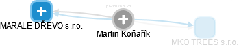 Martin Koňařík - Vizualizace  propojení osoby a firem v obchodním rejstříku