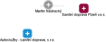 Martin Nádraský - Vizualizace  propojení osoby a firem v obchodním rejstříku