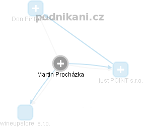 Martin Procházka - Vizualizace  propojení osoby a firem v obchodním rejstříku