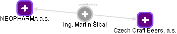 MARTIN ŠIBAL - Vizualizace  propojení osoby a firem v obchodním rejstříku