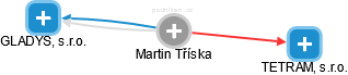 Martin Tříska - Vizualizace  propojení osoby a firem v obchodním rejstříku