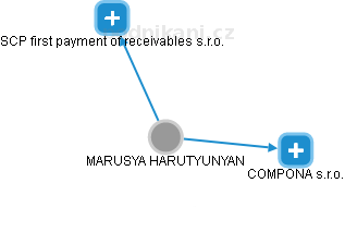  Marusya H. - Vizualizace  propojení osoby a firem v obchodním rejstříku