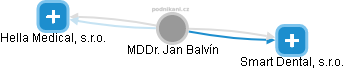 Jan Balvín - Vizualizace  propojení osoby a firem v obchodním rejstříku