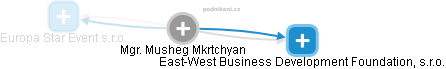 Musheg Mkrtchyan - Vizualizace  propojení osoby a firem v obchodním rejstříku
