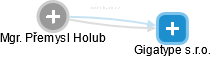 Přemysl Holub - Vizualizace  propojení osoby a firem v obchodním rejstříku