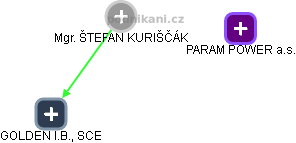 ŠTEFAN KURIŠČÁK - Vizualizace  propojení osoby a firem v obchodním rejstříku