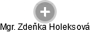 Zdeňka Holeksová - Vizualizace  propojení osoby a firem v obchodním rejstříku