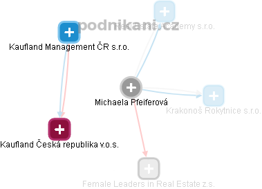 Michaela Pfeiferová - Vizualizace  propojení osoby a firem v obchodním rejstříku