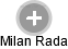 Milan Rada - Vizualizace  propojení osoby a firem v obchodním rejstříku