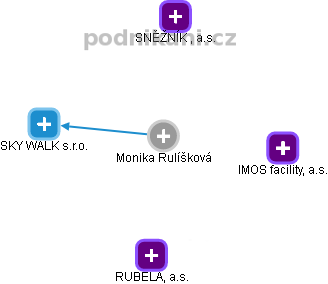 Monika Rulíšková - Vizualizace  propojení osoby a firem v obchodním rejstříku