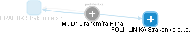  Drahomíra P. - Vizualizace  propojení osoby a firem v obchodním rejstříku