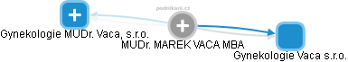  Marek V. - Vizualizace  propojení osoby a firem v obchodním rejstříku
