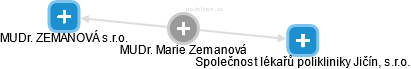 Marie Zemanová - Vizualizace  propojení osoby a firem v obchodním rejstříku