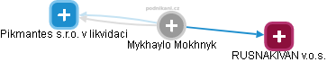 Mykhaylo Mokhnyk - Vizualizace  propojení osoby a firem v obchodním rejstříku