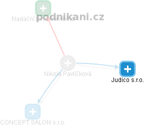 Nikola Pavlíčková - Vizualizace  propojení osoby a firem v obchodním rejstříku