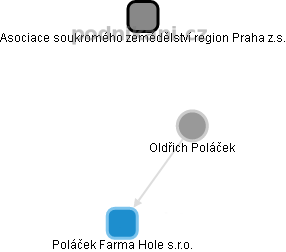 Oldřich P. - Vizualizace  propojení osoby a firem v obchodním rejstříku