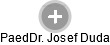  Josef D. - Vizualizace  propojení osoby a firem v obchodním rejstříku