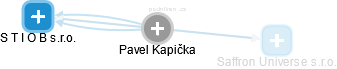 Pavel Kapička - Vizualizace  propojení osoby a firem v obchodním rejstříku