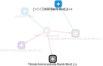 Pavla Chotěborská - Vizualizace  propojení osoby a firem v obchodním rejstříku